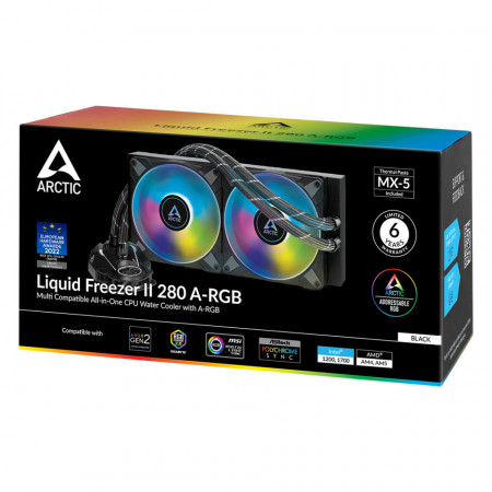 CPU vodeno hladjenje Arctic Liquid Freezer II 280 A-RGB Black, ACFRE00106A, QC Passed