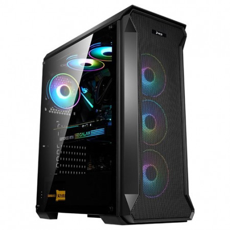 Kućište MS ARMOR V710, Tempered glass RGB, 4 x ARGB fan + controler, 2 x USB 3.0, bez napajanja