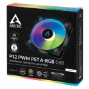 Arctic P12 PWM PST A-RGB 0dB, 12cm, 4 pin, ACFAN00231A