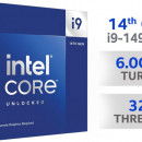 CPU INTEL Core i9-14900KF, 24C/32T, 3.2GHz (6GHz), 36MB, 125W/253W, LGA 1700