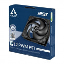 Ventilator za kućište Arctic P12 PWM PST, 12cm, 4 pin, black/black, ACFAN00120A