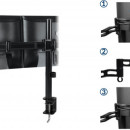 Nosač za monitor ARCTIC Z2 Basic Desk Mount Dual Monitor Arm, AEMNT00040A