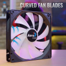Ventilator za kućište Aerocool Frost 14, 14CM PC FAN, Fixed RGB LED