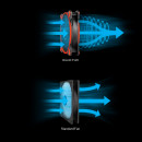 Gaming Fan with PWM PST Arctic BioniX P120, 12cm, 4 pin, ACFAN00115A