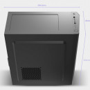Kućište Zalman T8, 120mm FAN