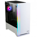 Kućište Zalman S5 WHITE, RGB FAN 120mm, bez napajanja