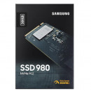SSD 500GB SAMSUNG 980 MZ-V8V500BW, PCIe Gen 3.0 x4, NVMe 1.4, 3100/2600 MB/s