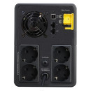UPS APC BX1600MI-GR, Back UPS, 1600VA/900W, 4 x Schuko Sockets, black