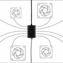 Arctic Case Fan Hub - 10 Port PWM Fan Hub With SATA Power, ACFAN00175A