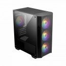 Kućište MSI MAG Forge M100A (1xUSB3.0 + 2xUSB2.0, 4 x 120mm RGB fan), mesh, bez napajanja