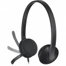Logitech H340 USB PC Headset with Noise-Cancelling Mic, 981-000475