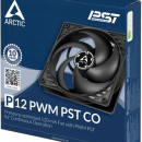 Ventilator za kućište Arctic P12 PWM PST CO, 12cm, 4 pin, black/black, ACFAN00121A