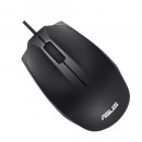 Miš ASUS UT280, optical, 3 buttons, 1000 dpi, USB, black
