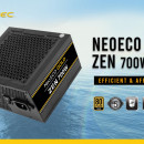 Napajanje 700W ANTEC NE700G ZEN, NEO ECO GOLD, 80+ Gold, 12cm silent fan, Active PFC, up to 92% efficient