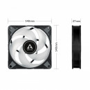 Ventilator Arctic P14 PWM PST A-RGB (Black) 0dB, 14cm, 4 pin, ACFAN00239A
