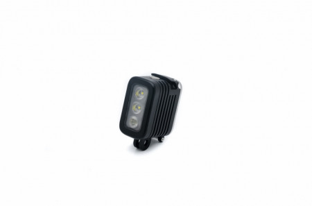 Accesoriu Camera Sport Lampa Subacvatica 4 - Bateria detasabila, Lampa LED este realizata din plastic si metal, Negru