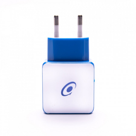 Produs resigilat - Alimentator universal Quick Charger USB E-Boda 5V/2.4A QCP 100 - albastru