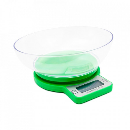 Produs Resigilat - Cantar electronic pentru bucatarie E-Boda CEB 1011 - 5 Kg Verde