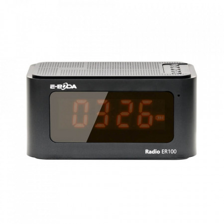 Radio cu ceas digital E-Boda ER 100 - Multifunctional 6 in 1 Negru