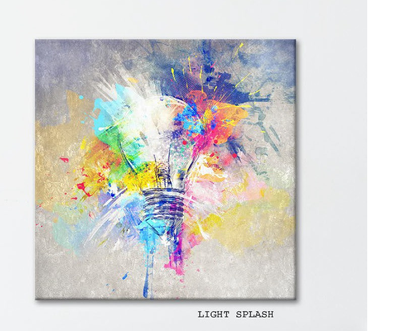 QUADRO SU TELA LIGHT SPLASH