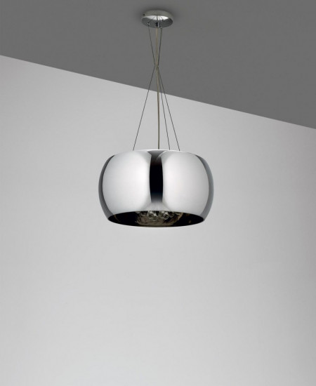 LAMPADARIO LA 038 CROMO STONES