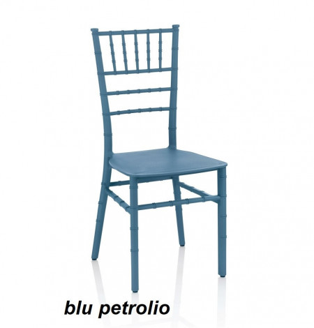 SEDIA PER CONTRACT ROSE IMPILABILE