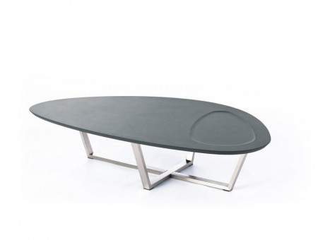 TAVOLINO DA SALOTTO DROP GRIGIO