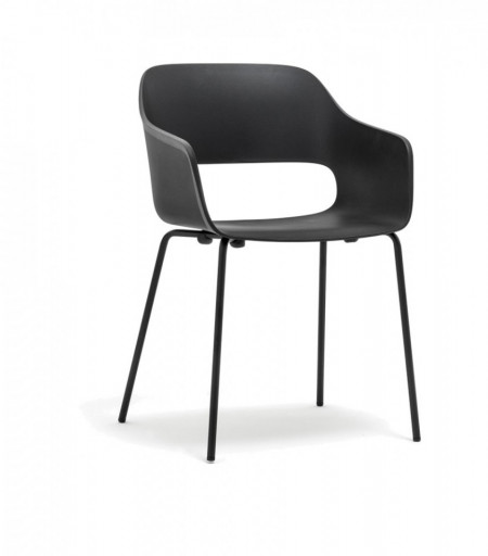 POLTRONCINA BABILA CON GAMBE COLORE NERO