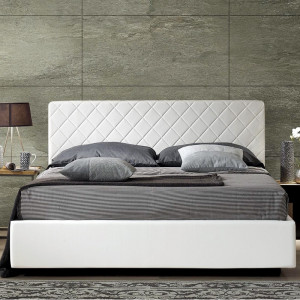 LETTO ECONOMICO MATRIMONIALE CON CONTENITORE ZEUS