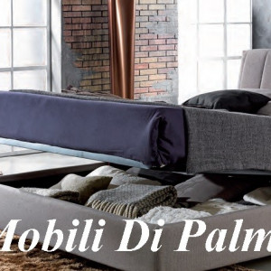 LETTO MATRIMONIALE MANON DI HOPPLA CON BOX CONTENITORE