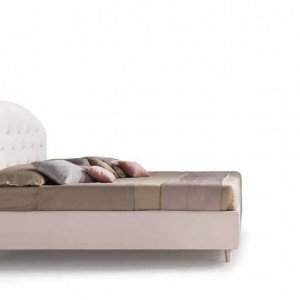 LETTO MATRIMONIALE ROMA CON BOTTONI E BOX ROMANTICO