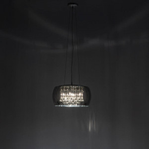 LAMPADARIO LA 038 CROMO STONES