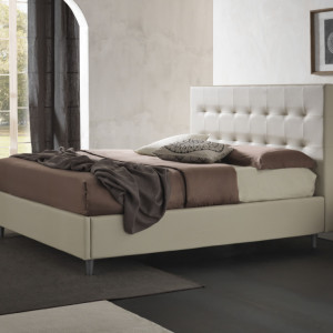 LETTO MATRIMONIALE CON CONTENITORE NEW YORK