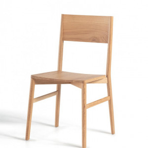 SEDIA ACQUACHETA IN ROVERE NATURALE