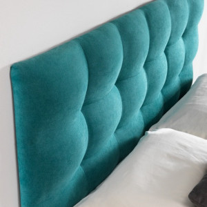 LETTO MATRIMONIALE IN TESSUTO CON CONTENITORE SAHARA