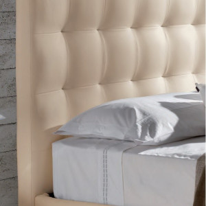 LETTO MATRIMONIALE TESSILE SOGNO CON BOX CONTENITORE SOGNO DI HOPPLA