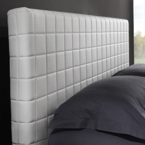 LETTO MATRIMONIALE MYKONOS TRAPUNTATO CON BOX CONTENITORE