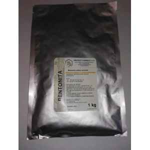 Bentonita sodica , 1kg