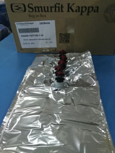 Punga BAG-IN-BOX 5L, metalizata