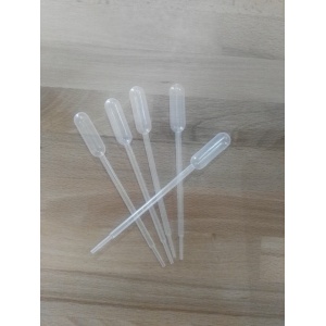 Pipete Pasteur gradate 1/5 ml, 5 buc.
