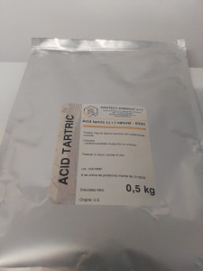 Acid tartric, 0,5 kg