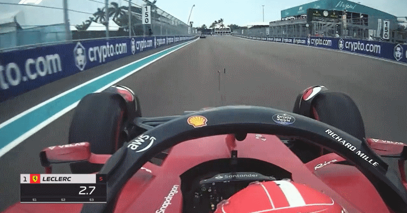 F1-75 onboard: a lap of Miami International Autodrome with Charles Leclerc