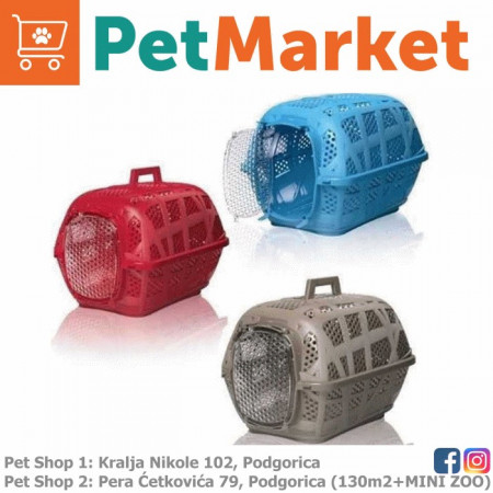 Carry Sport IMAC transporter (plasticna vrata) mix color