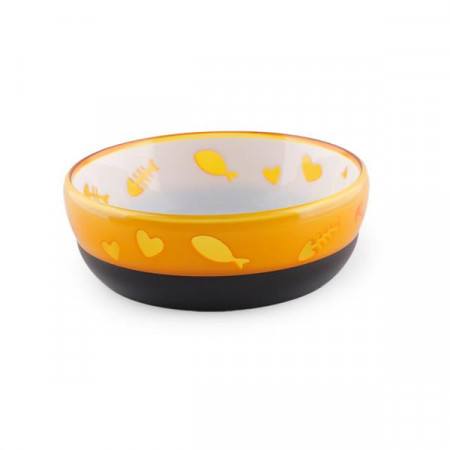 Afp 2402 posuda za macke 11*8,5*4cm Modern Cat-Cat Love Bowl - Orange