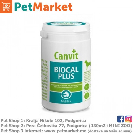 Canvit Biocal Plus (za pse) 230g 230tbl