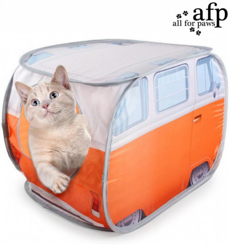 Afp 2545 tunel za macke 75*58*58cm Vintage - Pop Up Minibus Hideaway