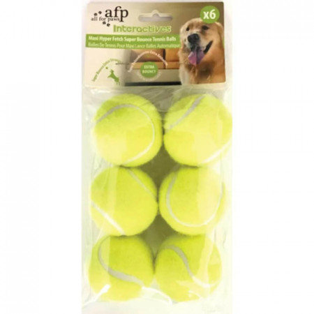 Afp 3194 teniska loptica 6,5cm x6kom Interactives - Maxi Fetch Super Bounce Tennis Ball