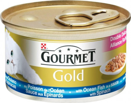 GOURMET Gold okeanska riba i sos od spanaća 85gr
