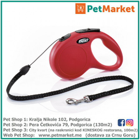 kerbl povodac na izvlacenje flexi petmarket petshop podgoricca crna gora