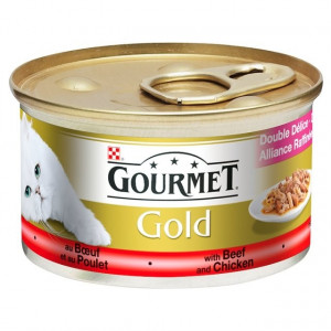 GOURMET Gold GOVEDINA i PILETINA 85gr